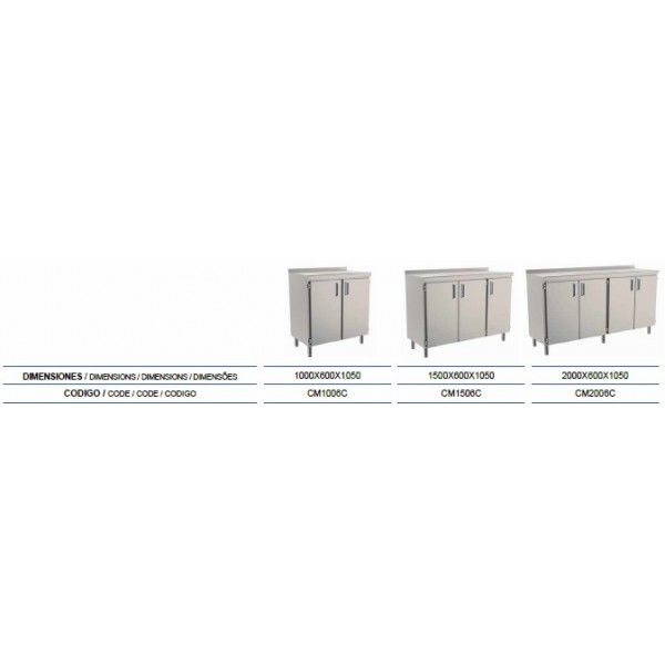 Mueble estantería cerrado Mueble estantería cerrado