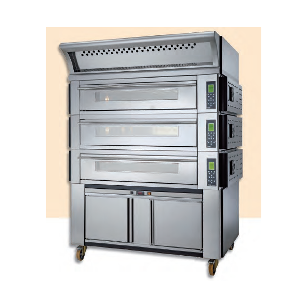 Horno Pizza Modular Zenith - Tricámara 435/3 - MECÁNICO Horno Pizza Modular Zenith - Tricámara 435/3 - MECÁNICO