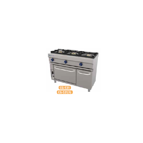 Cocina gas Repagas CG-530/M serie 550 Cocina gas Repagas CG-530/M serie 550