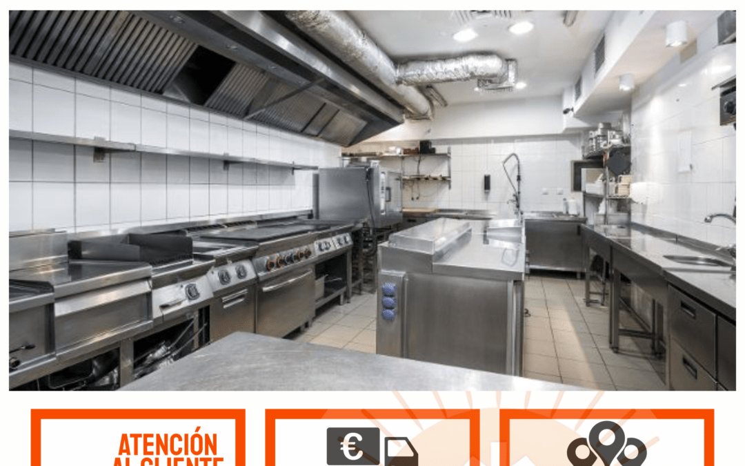 Banner Flyer instalación de cocinas industriales y profesionales
